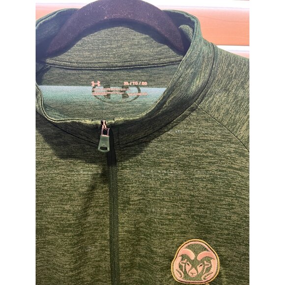 Under Armour Colorado State Rams Basketball 1/4 Zip - Size XL - Picture 2 of 3